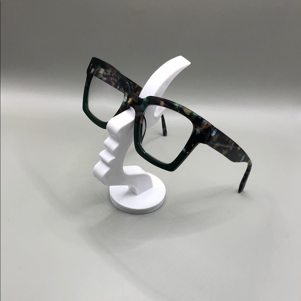 Warby Parker Sonia Aventurine Tortoise Fade Square Glasses Frames UNISEX
